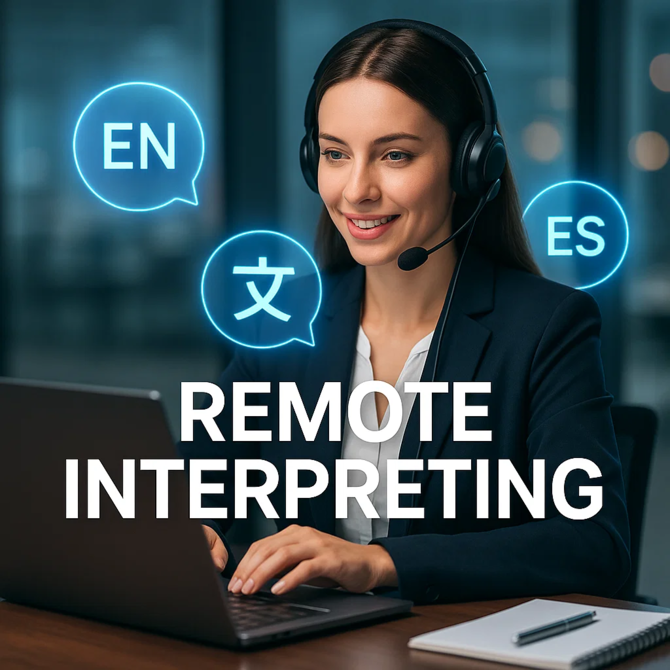 Services d'Interprétation à distance
