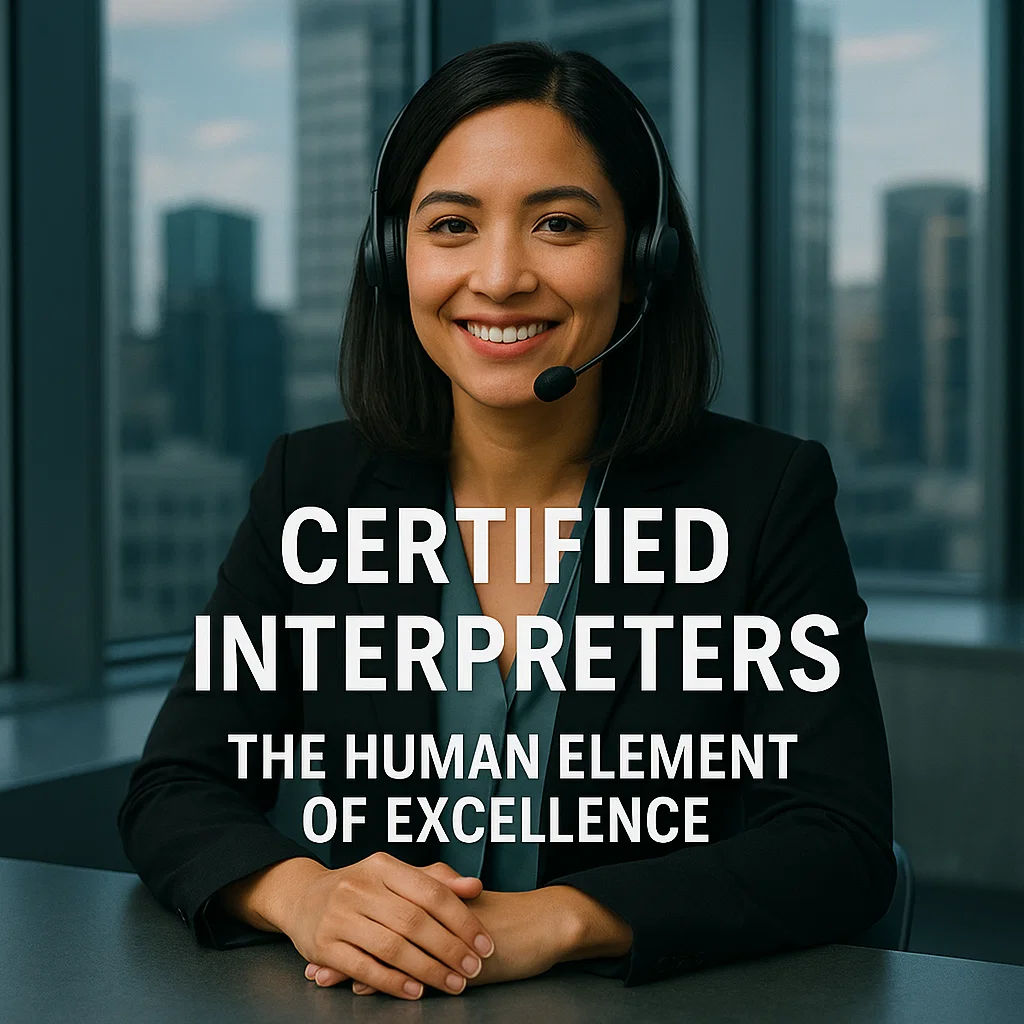 Interprètes certifiés